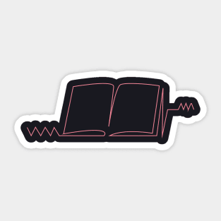 Awesome Line Art Design Sticker